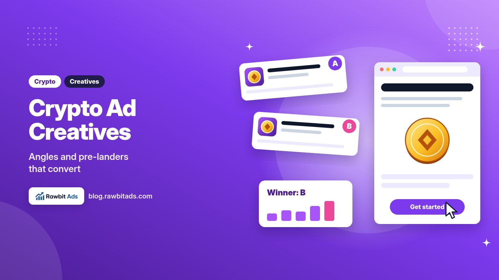 Crypto Ad Creatives and Pre-Landers That Convert